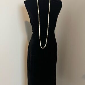 Black cocktail dress